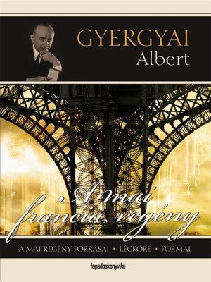 cover image of A mai francia regény